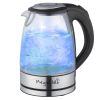 MegaChef 1.7Lt. Glass and Stainless Steel Electric Tea Kettle