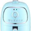 Brentwood AF-202BL 2-Quart Small Electric Air Fryer, Timer &amp; Temp. Control