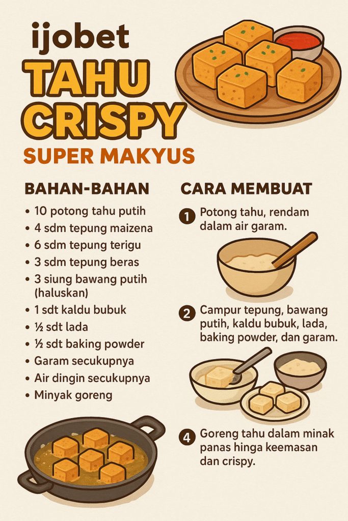 resep rahasia tahu ijobet